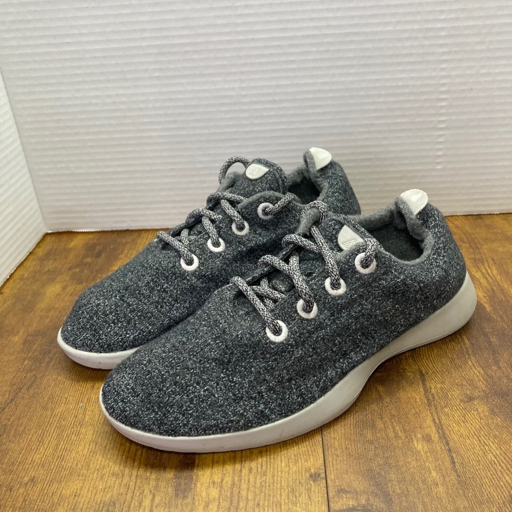 Allbirds Wool Runners Women's Gray Sneakers Walking Shoes US 9 EU 39 Normcore